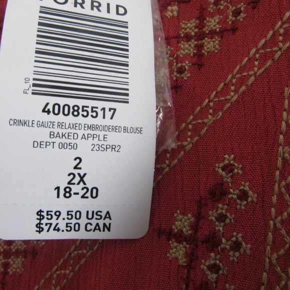 Torrid Blouse - Picture 7 of 9